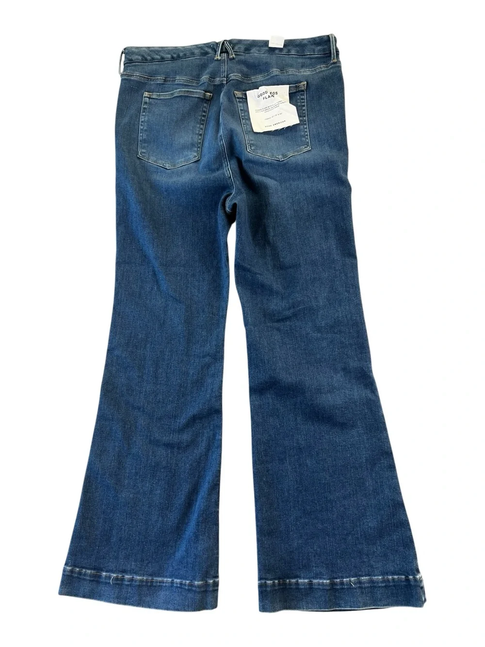 New Good American good flare jeans high Rise - Picture 3 of 16